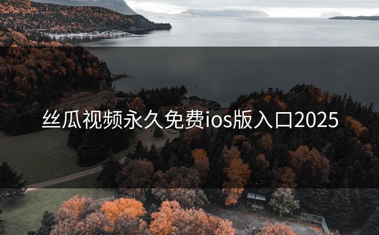 丝瓜视频永久免费ios版入口2025